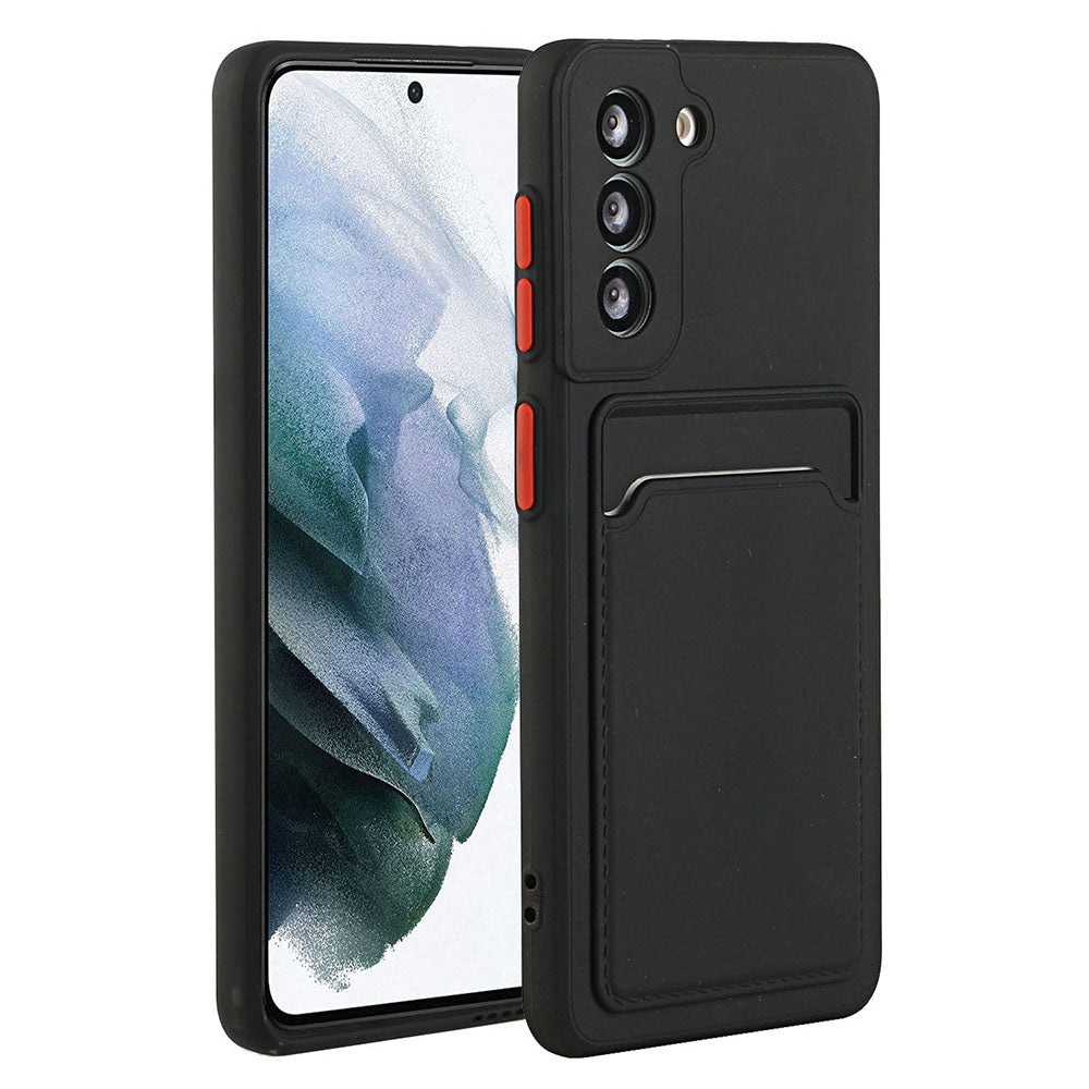 For Samsung Galaxy S23 Anti-drop Phone Case Soft TPU Protective Cover with Card Holder For Samsung Galaxy S23 Anti-drop Phone Case Soft TPU Protective Cover with Card Holder